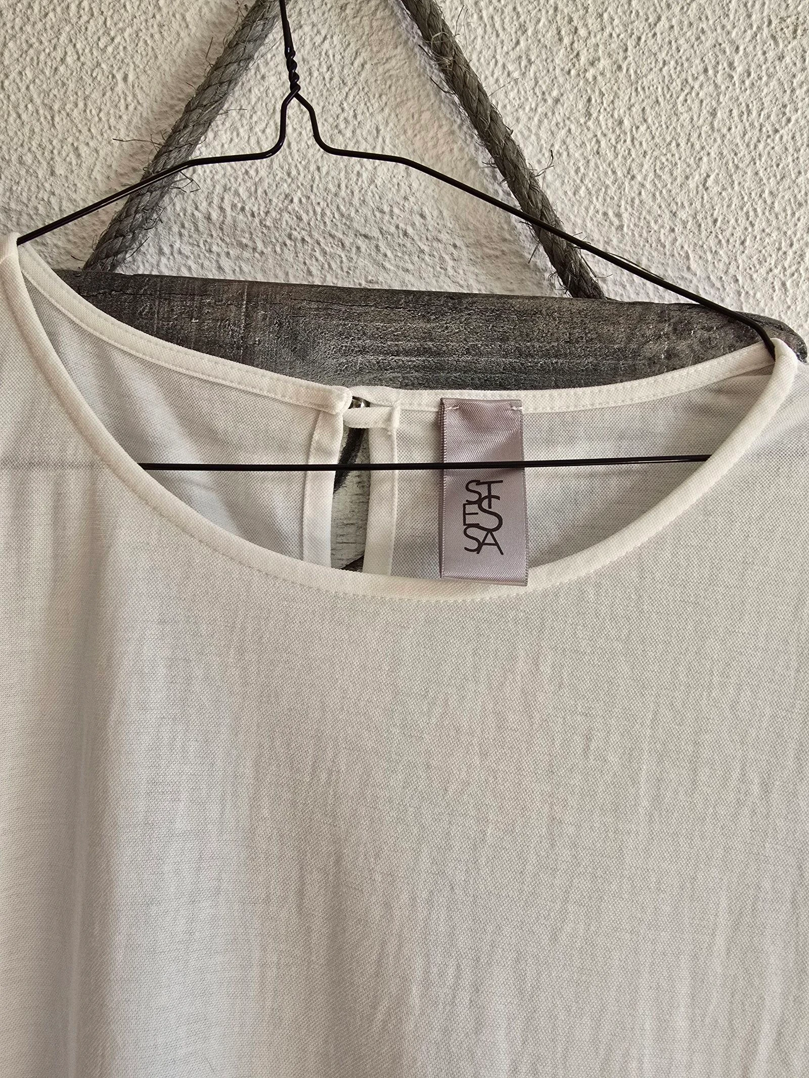 Vestido largo Stessa con bordado Inglés L – photo 2